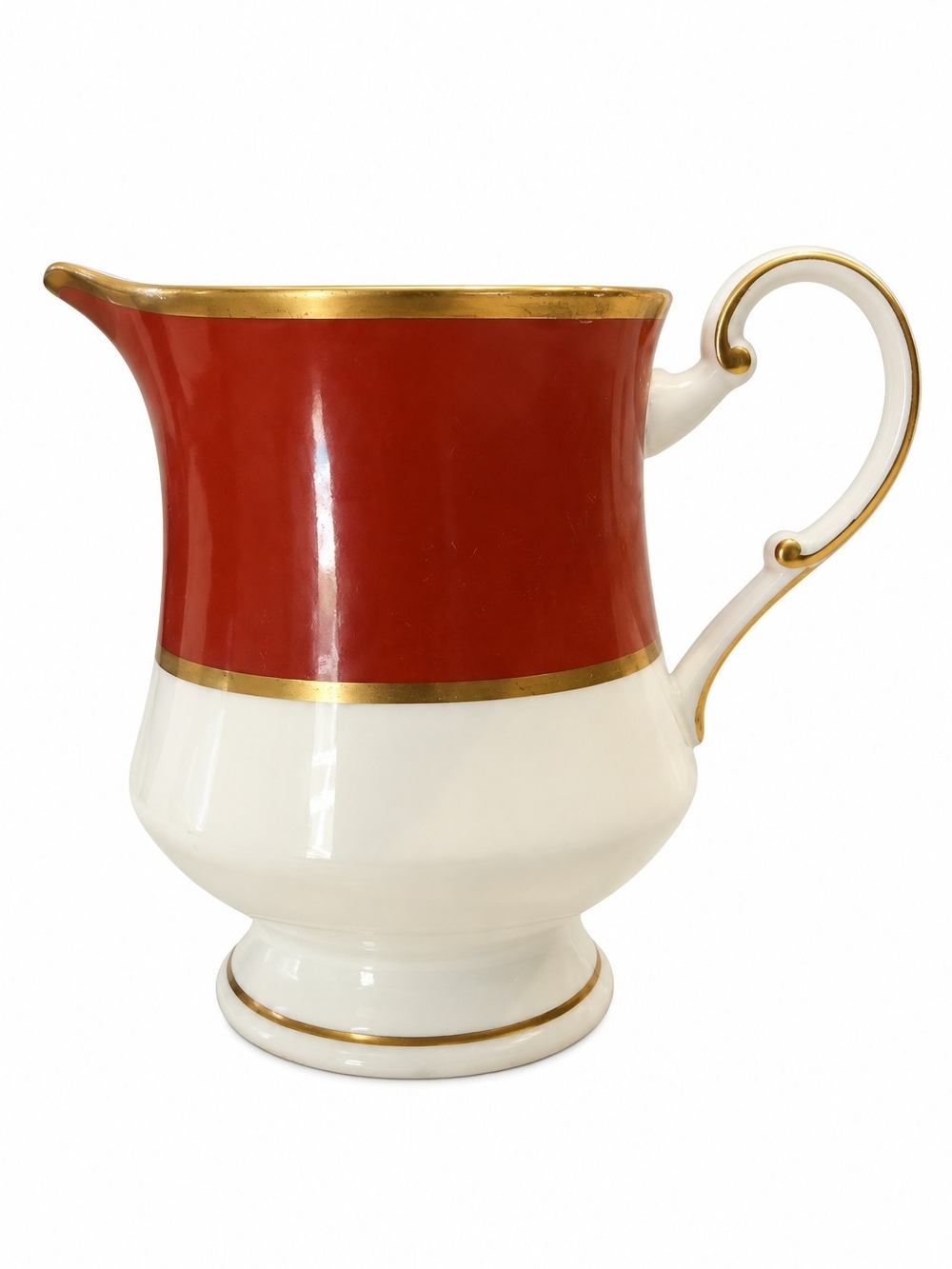 Mikasa Egyptian Terracotta A6850 color China Creamer Gold Trim Japan